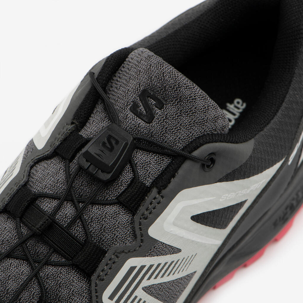 Women's Trail Running Shoes - Salomon Supera Trail 3 - Black/Pink